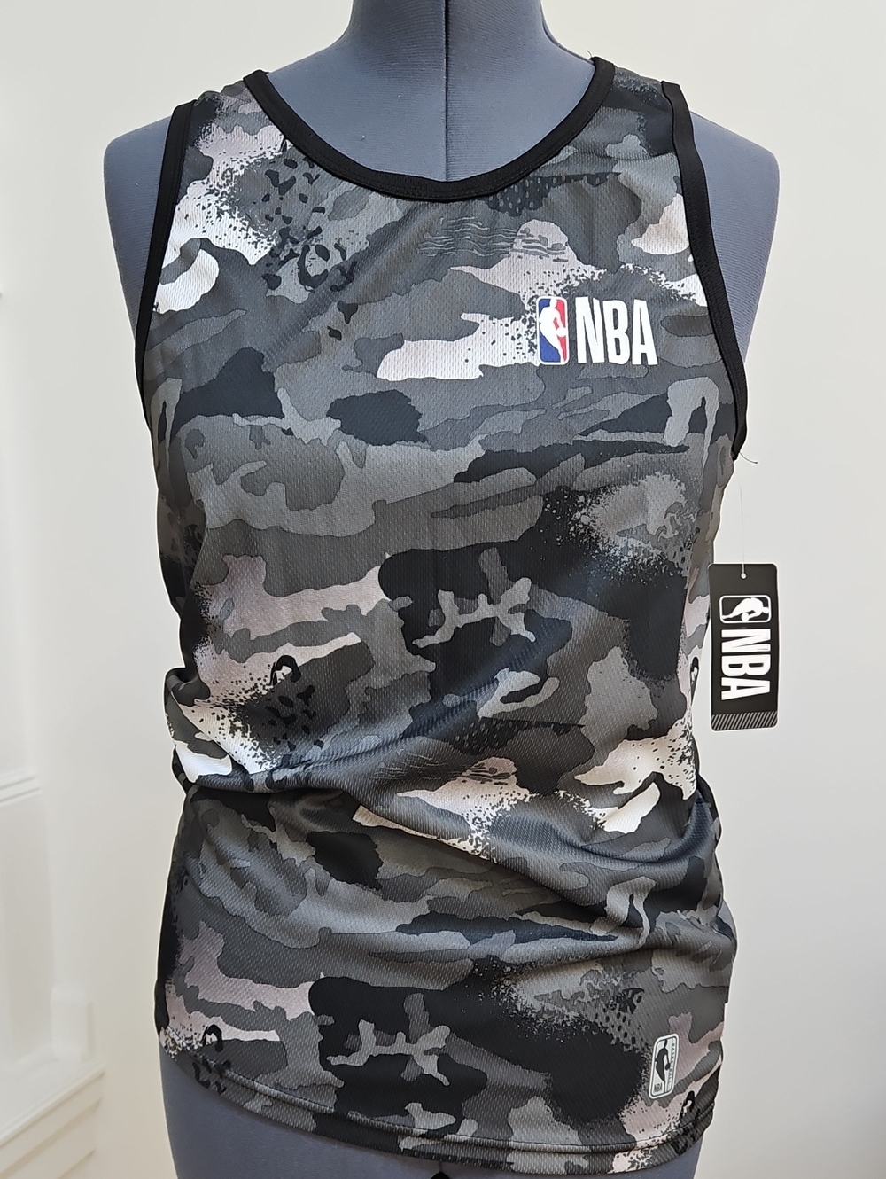 NBA Women's Gray Black Camo Jersey